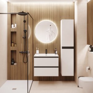 2025 allure meuble salle de bains allure blanc