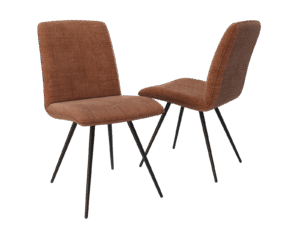 lot de 2 chaises dortmund