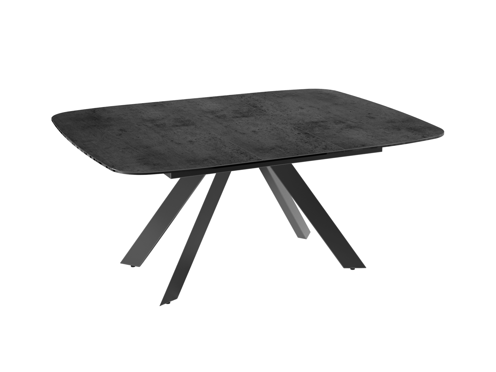 table de repas mexico plateau céramique finition pieds acier laqué noir mat table de repas mexico plateau céramique finition pieds acier laqué noir mat