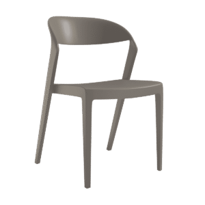 lot de 2 chaises marceau (empilable, intérieur/extérieur)